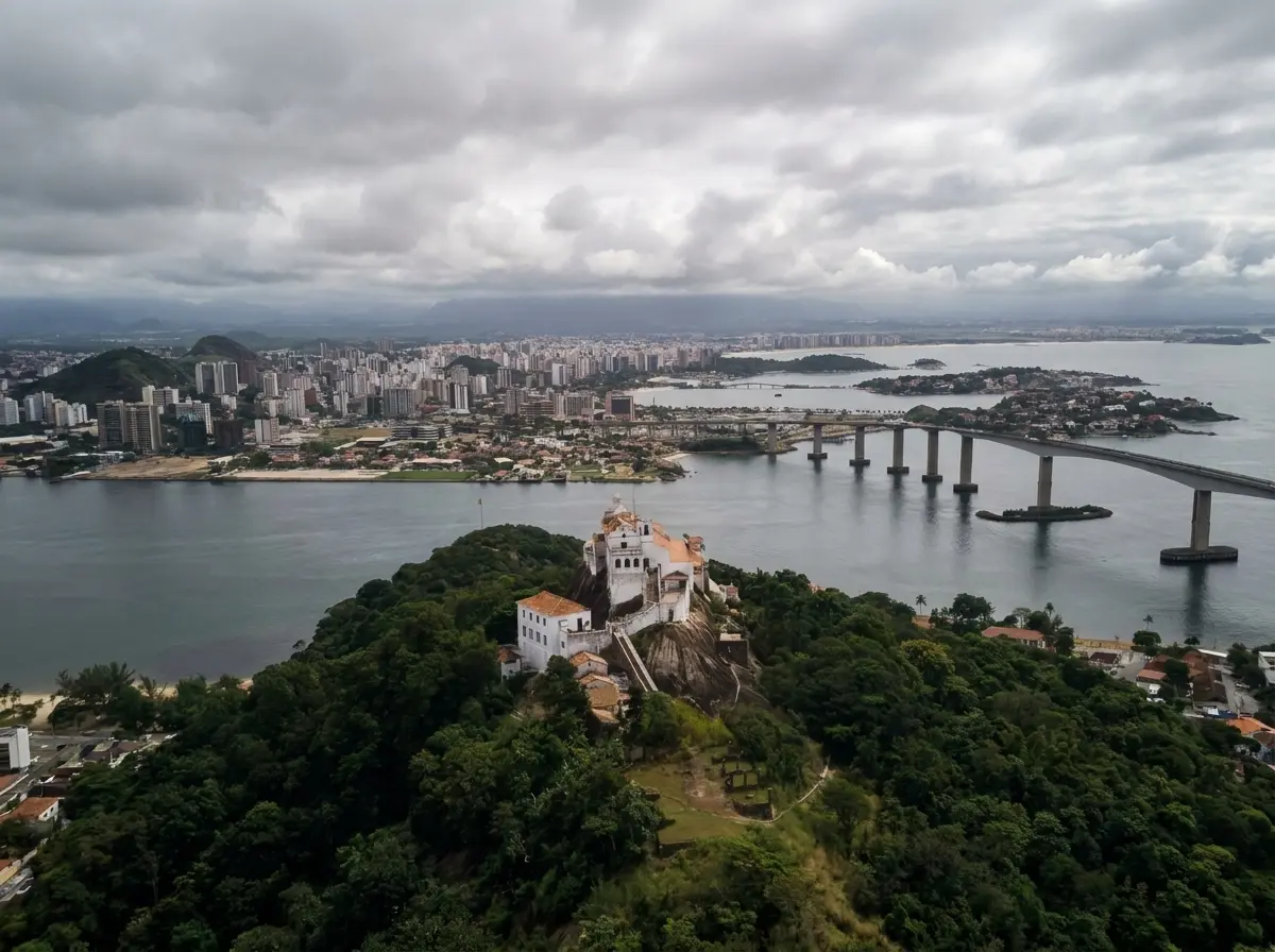 Chuva na Região Serrana e céu nublado no Espírito Santo neste domingo.