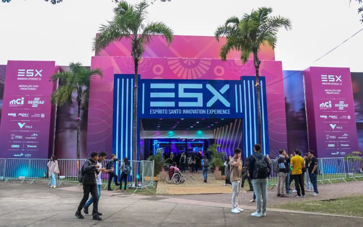 O evento ESX 2026 – Innovation Experience Espírito Santo, acontece entre os dias 11 e 13 de junho, na Praça do Papa, em Vitória