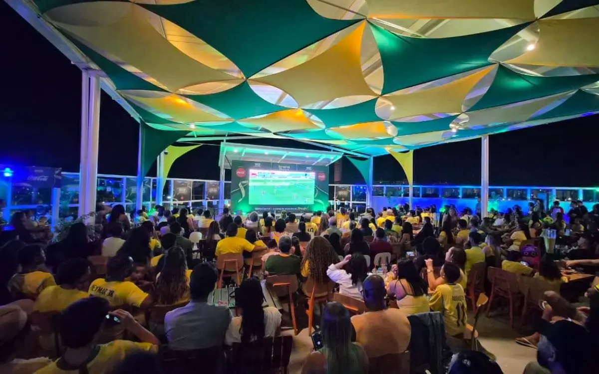Arena Monts em dia de Jogo do Brasil