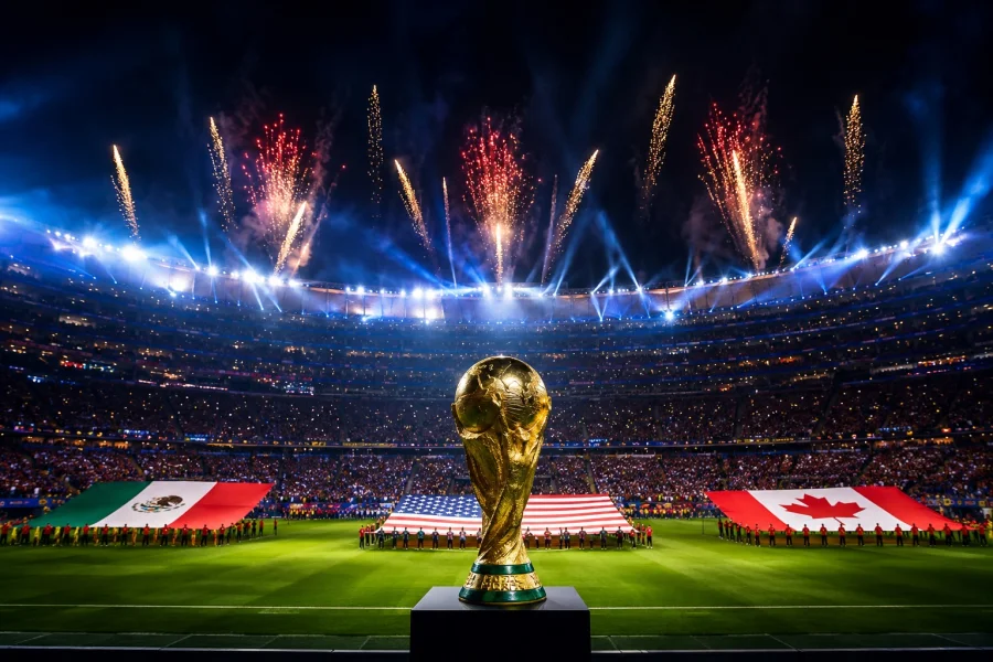 Copa do Mundo 2026 terá abertura inédita com eventos simultâneos em três países