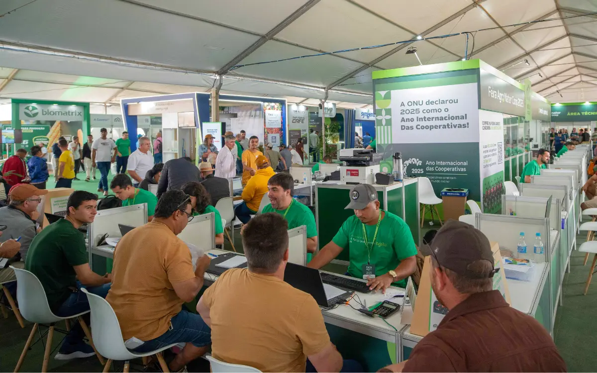 A Feira Agro Nater Coop reuniu 11 mil pessoas em 2025.
