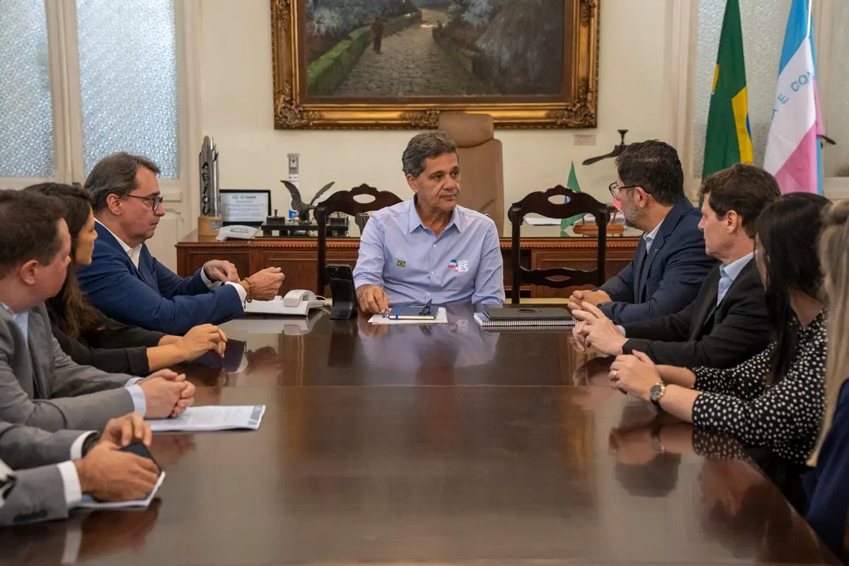 Equipe do Ibef-ES foi recebida pelo governador Ricardo Ferraço no Palácio Anchieta.