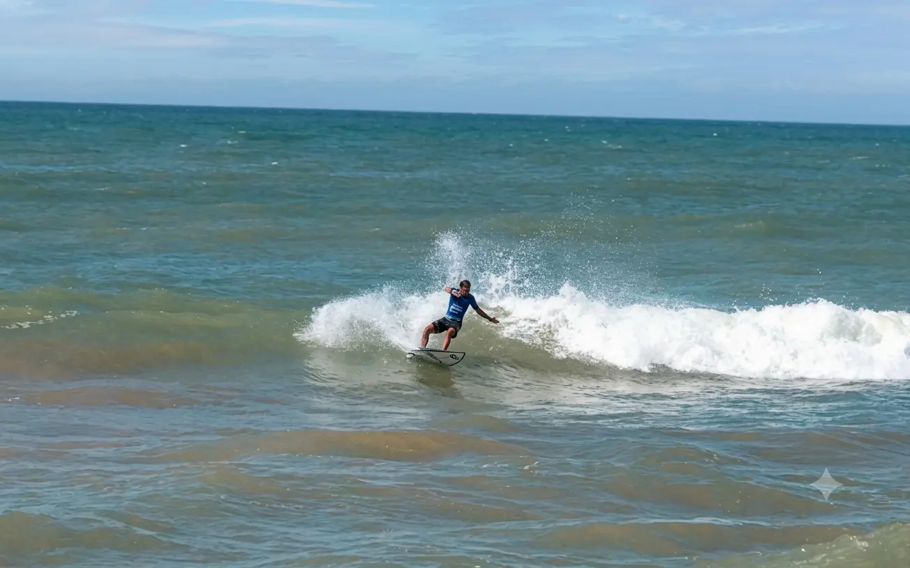 Novos talentos do surfe nacional competem na Serra até domingo (14).
