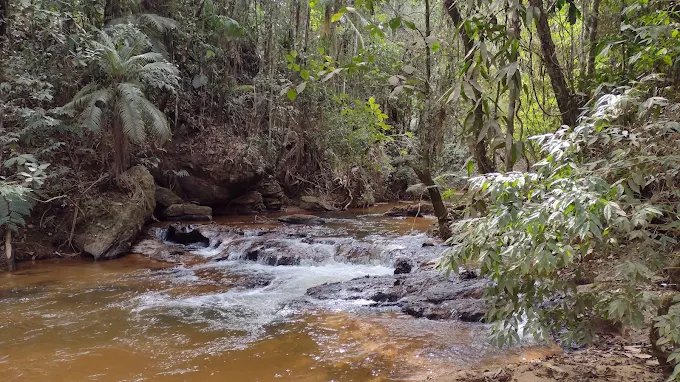 Cachoeira do Caiado é refúgio natural na comunidade de Guiomar