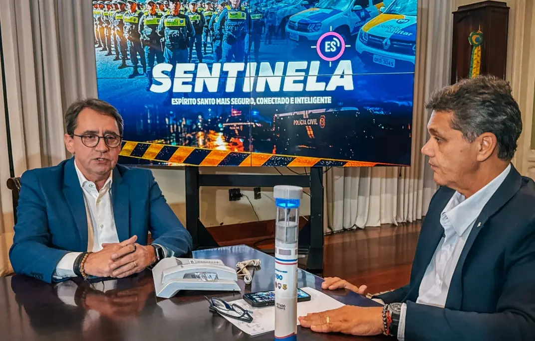 O Projeto Sentinela ES busca ampliar o monitoramento e agilizar a resposta policial.