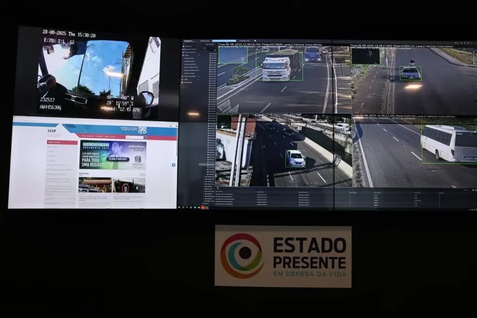 Tecnologia de reconhecimento facial é utilizada pelas forças de segurança para identificar pessoas com mandados de prisão em aberto.