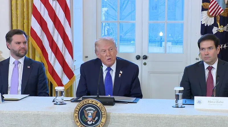 Presidente dos EUA, Donald Trump, fala sobre ataques contra alvos estratégicos no Irã.